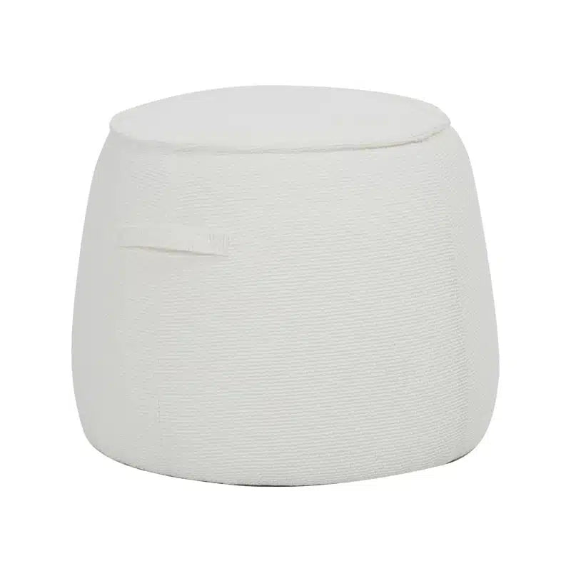 Capri Pouf / Stool - Ivory.