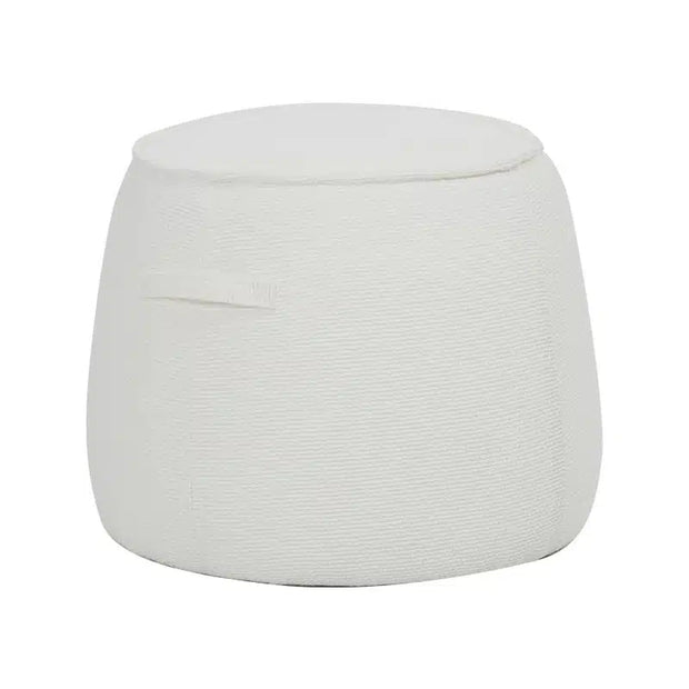 Capri Pouf / Stool - Ivory.