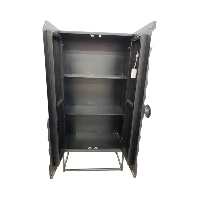Hype 2 Door Cabinet Black