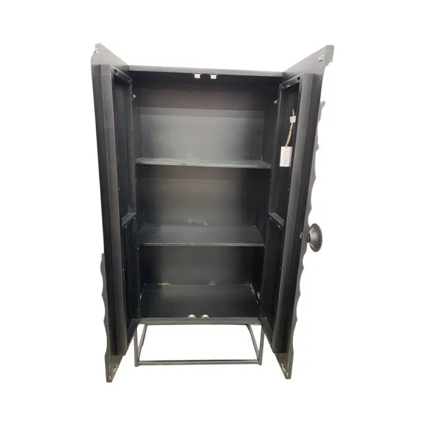 Hype 2 Door Cabinet Black