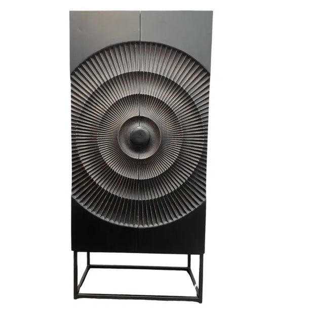 Hype 2 Door Cabinet Black
