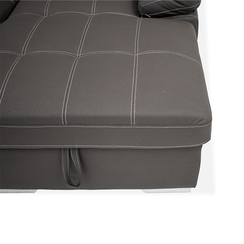 Luminor Corner Couch with Sofa Bed and Storage