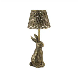 Dream Bunny Lamp Antique Gold