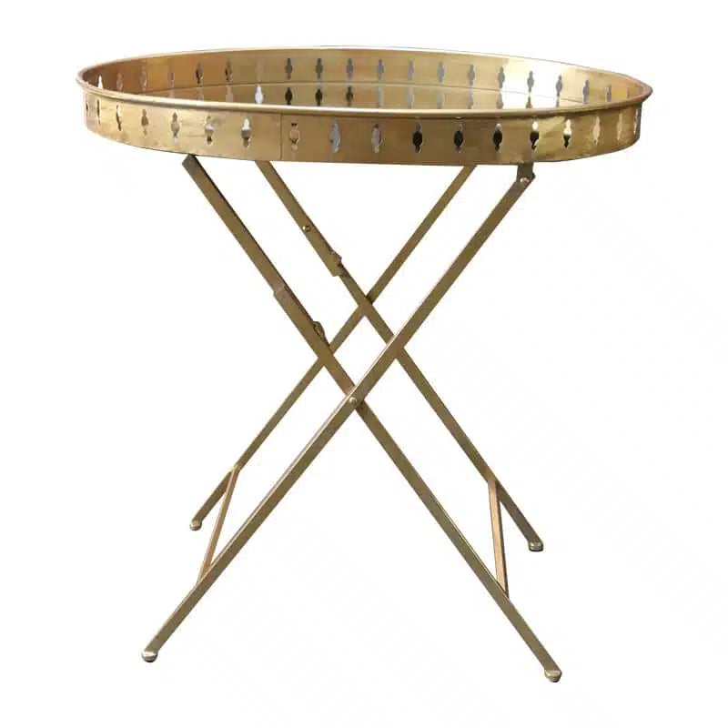 Metal Cross Table