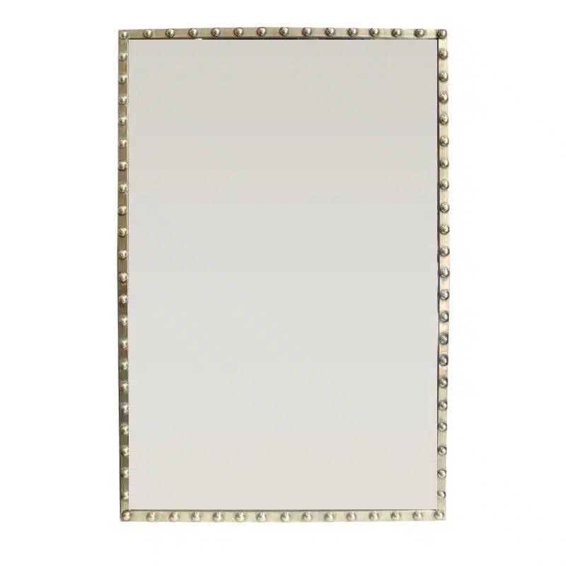 Metal Mirror Stud Gold.