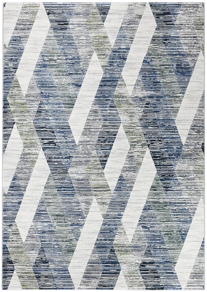 Geometric Design Argentum Rug Size: 240 x 330cm