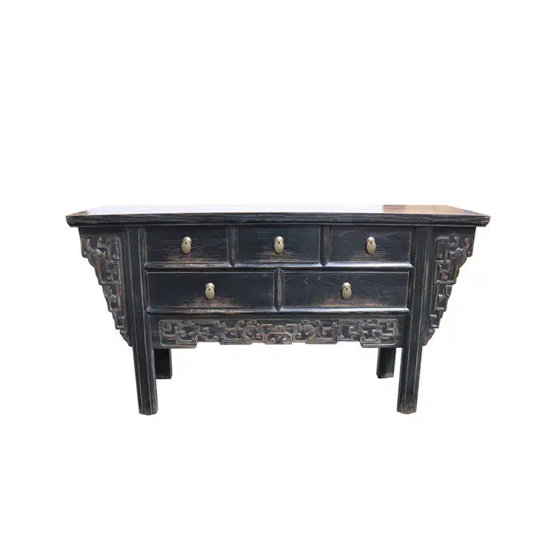 Antique Jinhan Buffet Antique Black