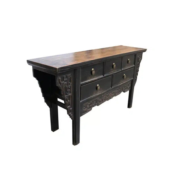 Antique Jinhan Buffet Antique Black