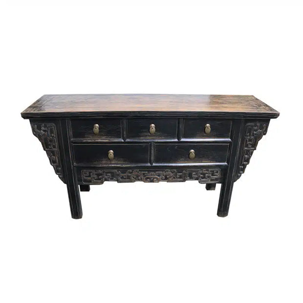 Antique Jinhan Buffet Antique Black