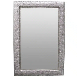 Marrakesh Mirror Rectangle Silver Silver