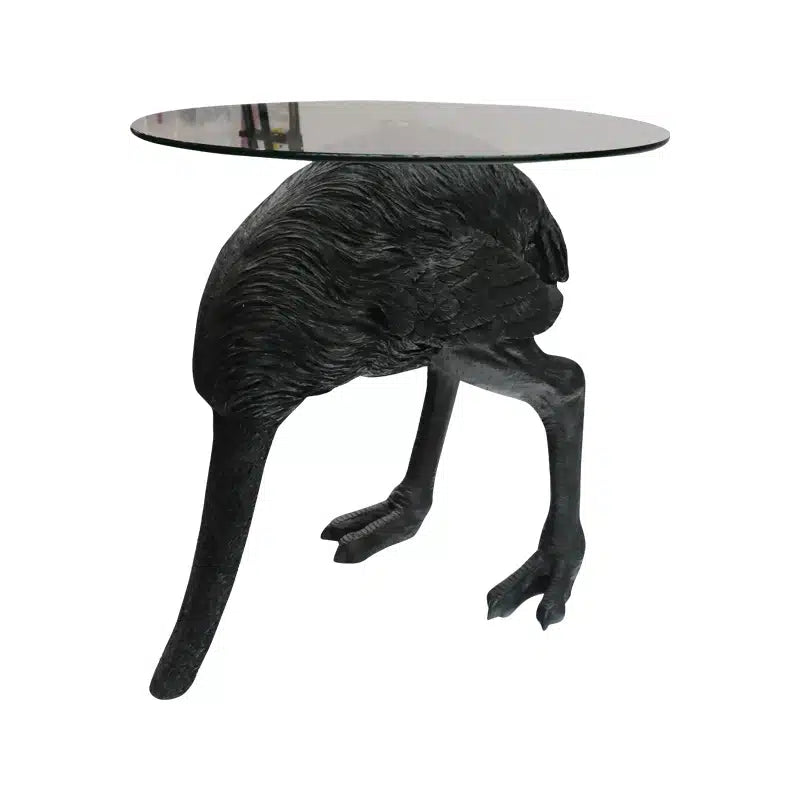 Ostrich Table Matte Black