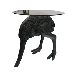 Ostrich Table Matte Black