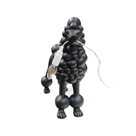 Poodle Lamp - Matte Black
