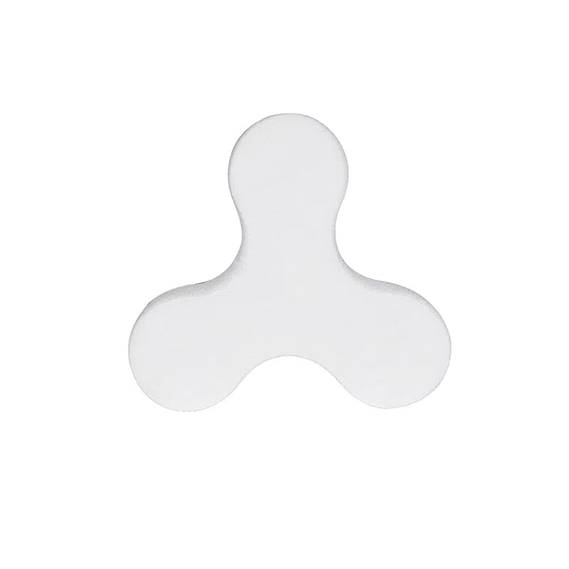 Georgia Ottoman - White Boucle