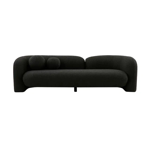 Seattle 3 Seat Sofa - Dark Boucle