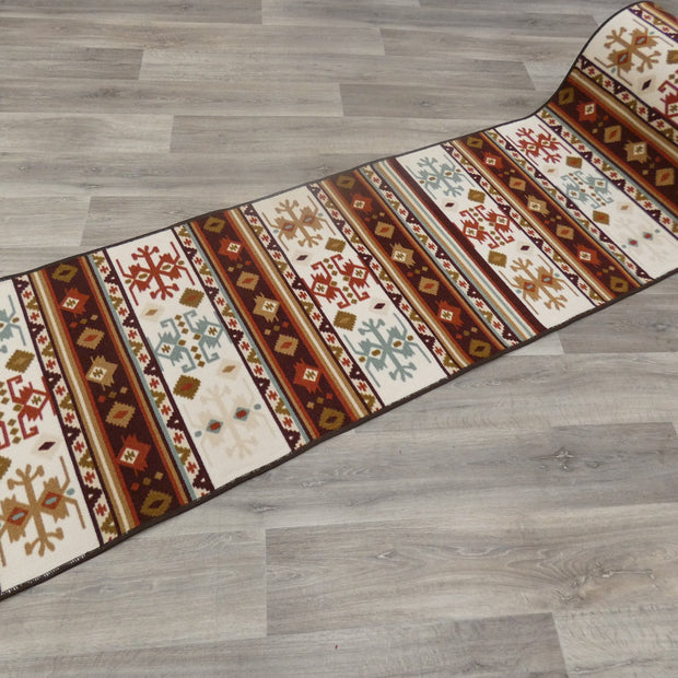 Aztek Design Non Slip Rubber Back Runner 80cm Wide x Cut To Order