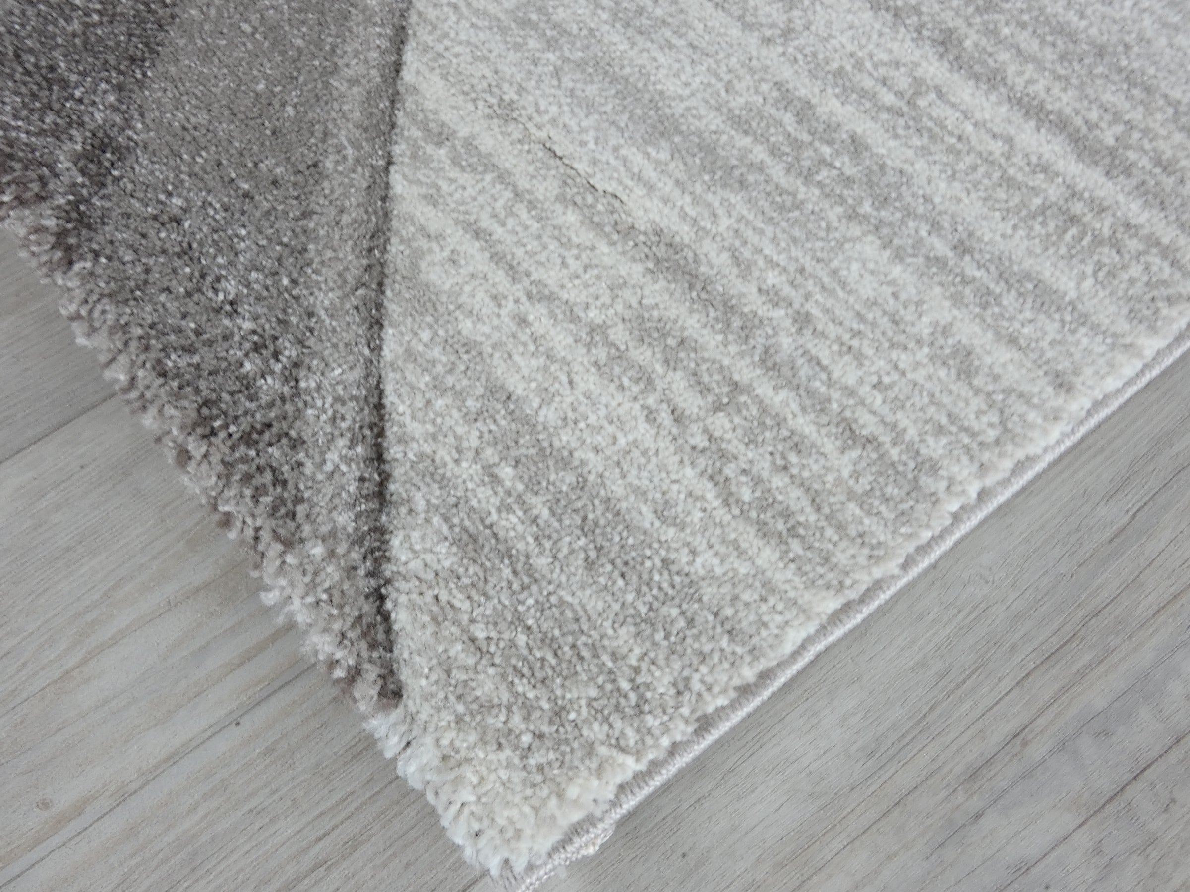 Swirl Abstract Style Aroha Rug in Beige