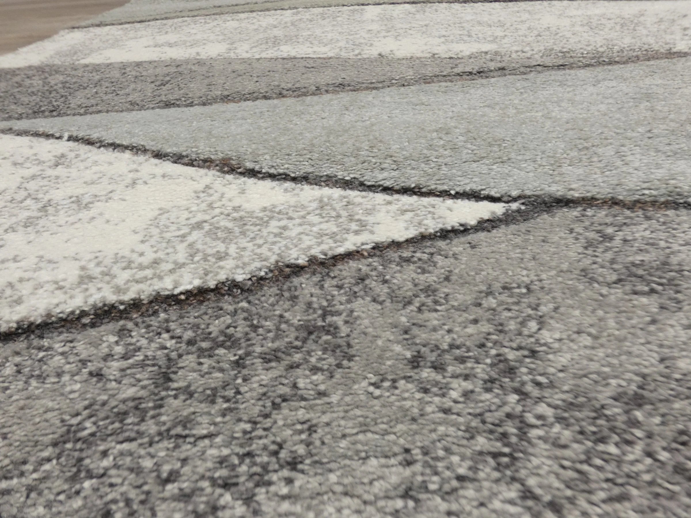 Abstract Design Modern Rug in Pastel Colour Pallet