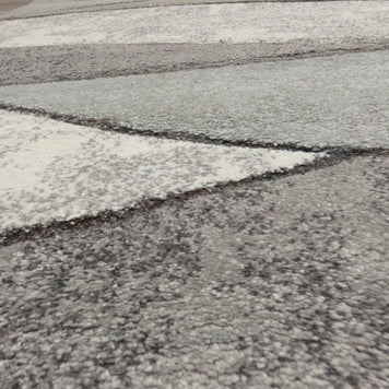 Abstract Design Modern Rug in Pastel Colour Pallet