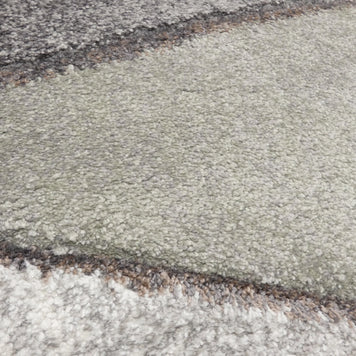 Abstract Design Modern Rug in Pastel Colour Pallet