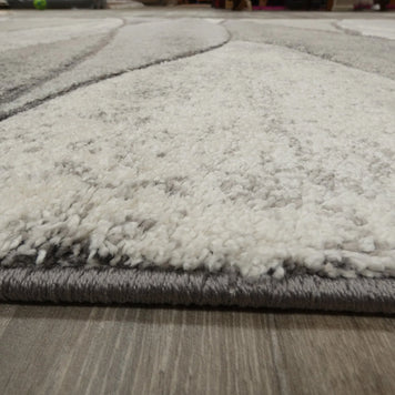 Abstract Design Modern Rug in Pastel Colour Pallet