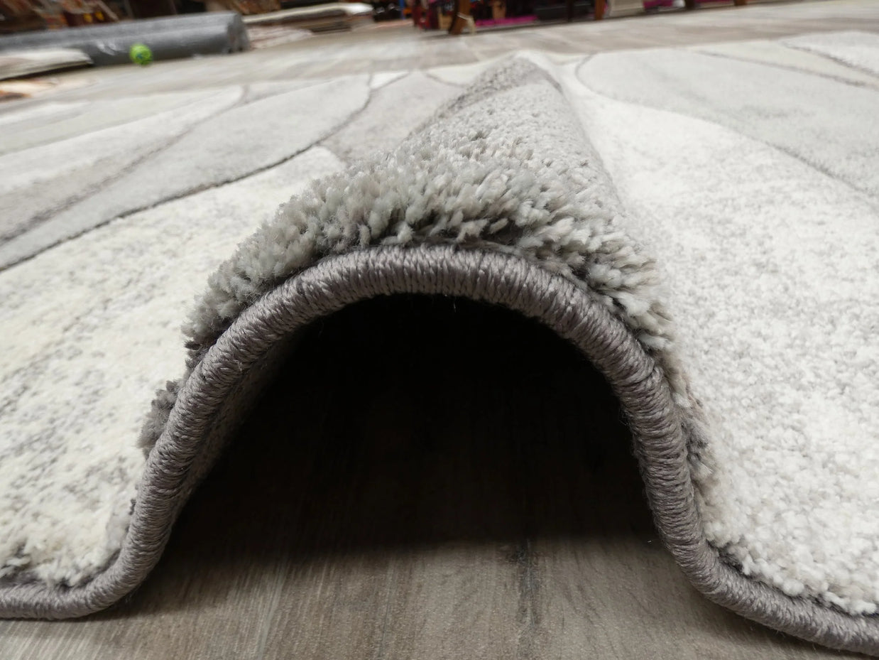 Abstract Design Modern Rug in Pastel Colour Pallet