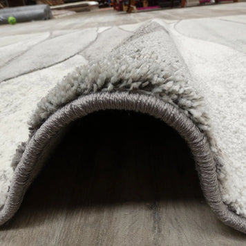 Abstract Design Modern Rug in Pastel Colour Pallet