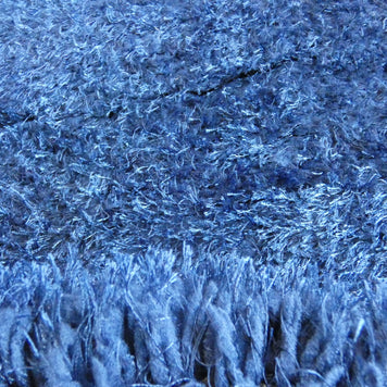 Dream Shaggy Navy Colour Turkish Round Rug