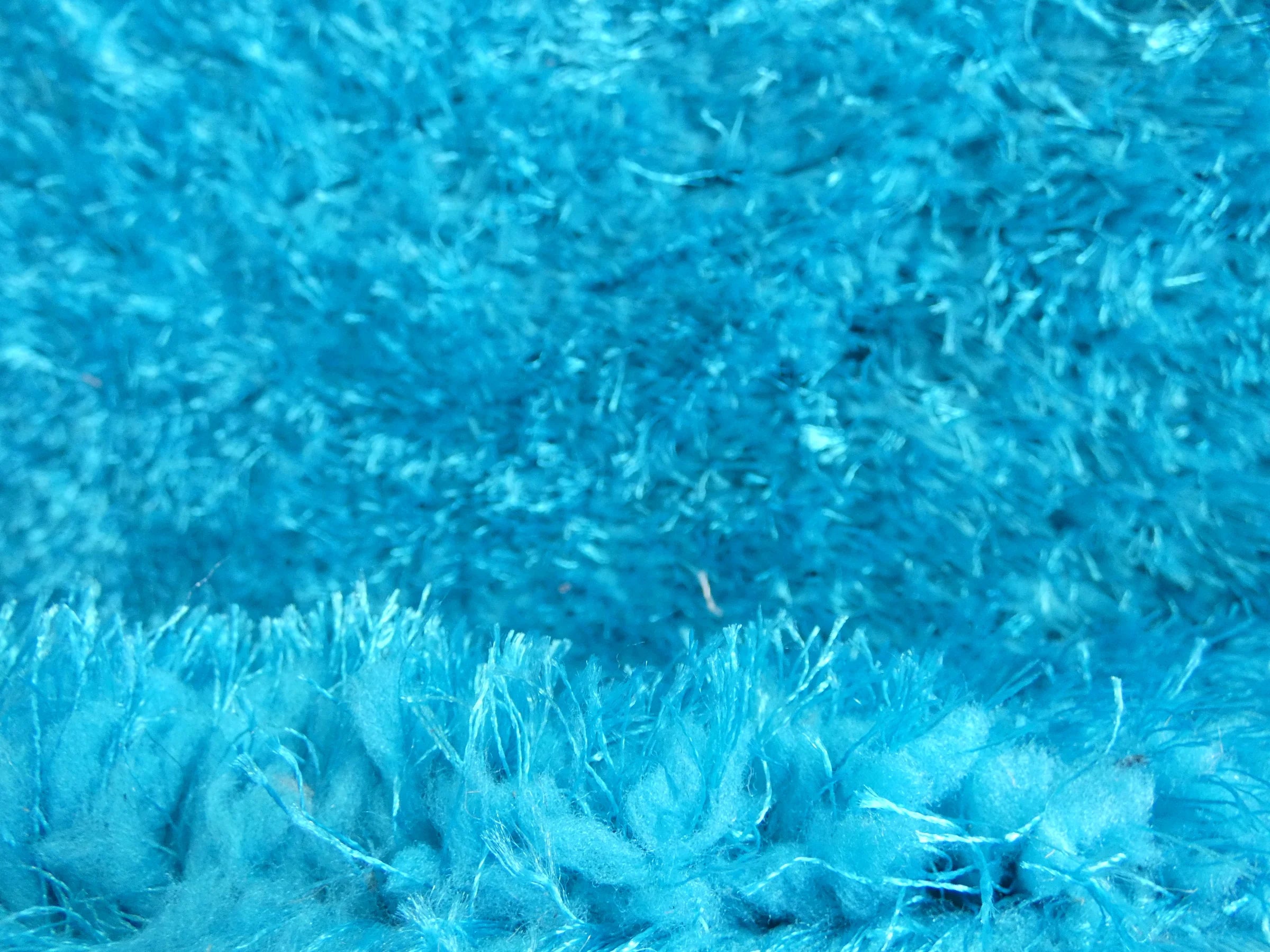 Dream Shaggy Turquoise Colour Turkish Round Rug