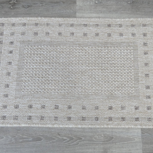 "Casa" Sisal Look Flatweave Rubber Back Indoor/Outdoor Rug