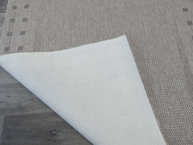 "Casa" Sisal Look Flatweave Rubber Back Indoor/Outdoor Rug