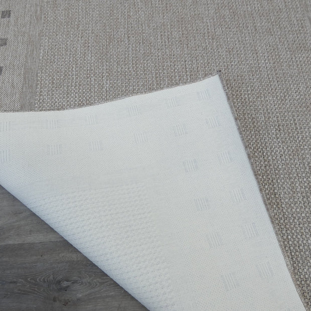 "Casa" Sisal Look Flatweave Rubber Back Indoor/Outdoor Rug