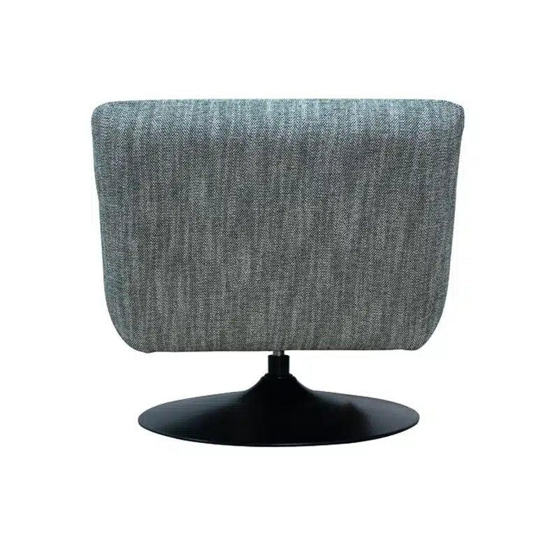 Phantom Swivel Club Chair - Charcoal/Green/White Fleck