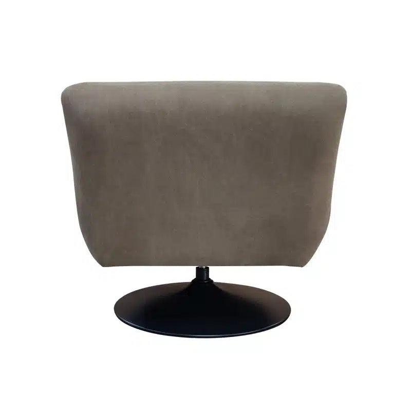 Phantom Swivel Club Chair - Truffle Canvas