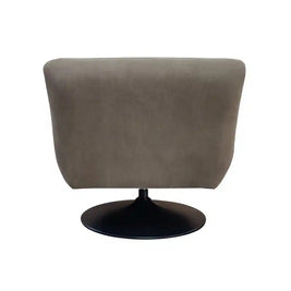 Phantom Swivel Club Chair - Truffle Canvas