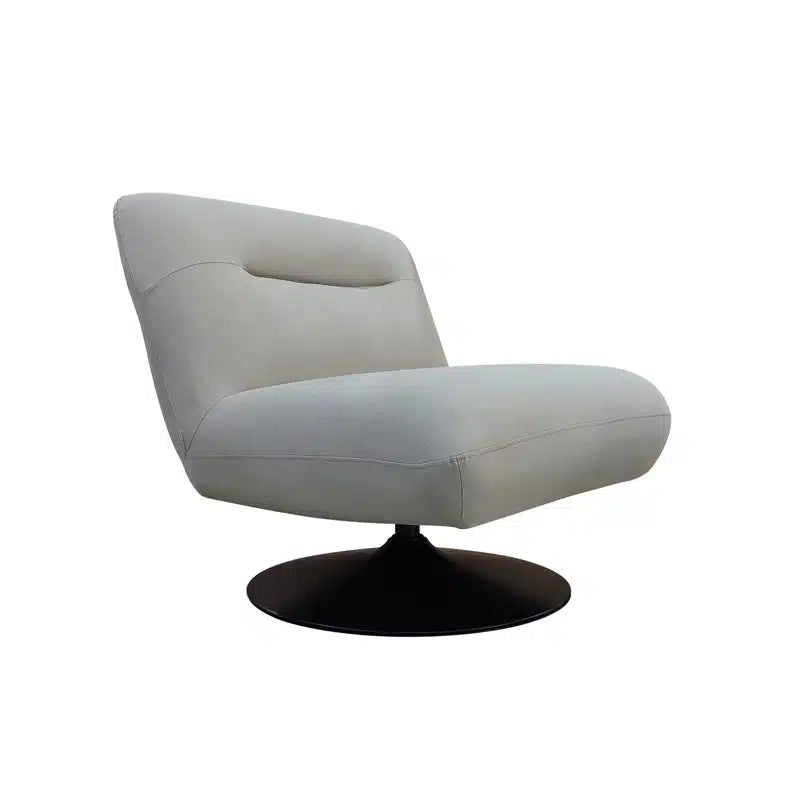 Phantom Swivel Club Chair - Toffee Canvas