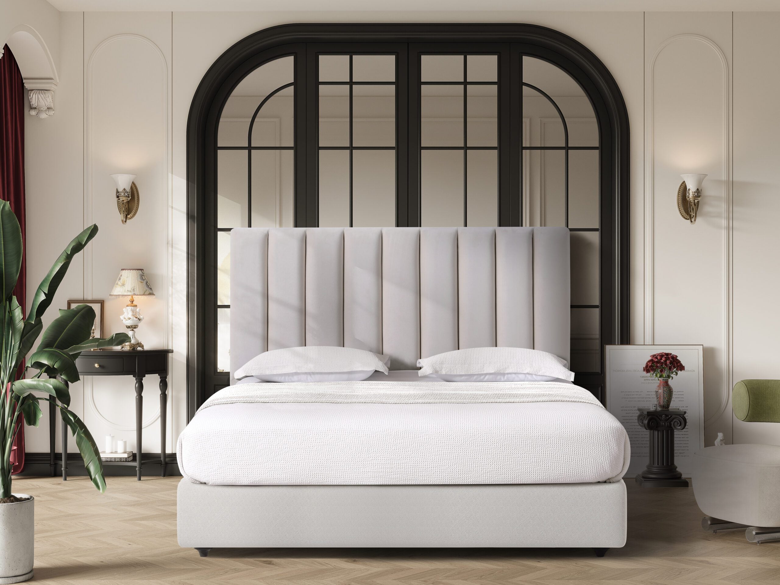 Ponsby Headboard- Navy Blue