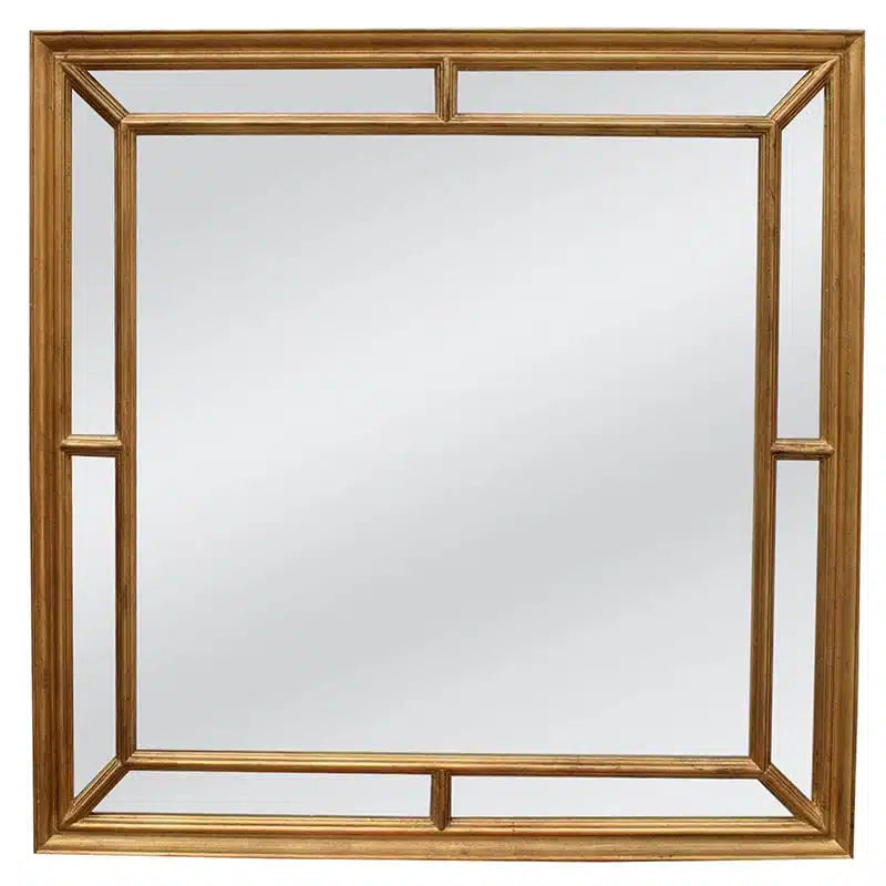 Matteo Mirror 100cm -Country Gold