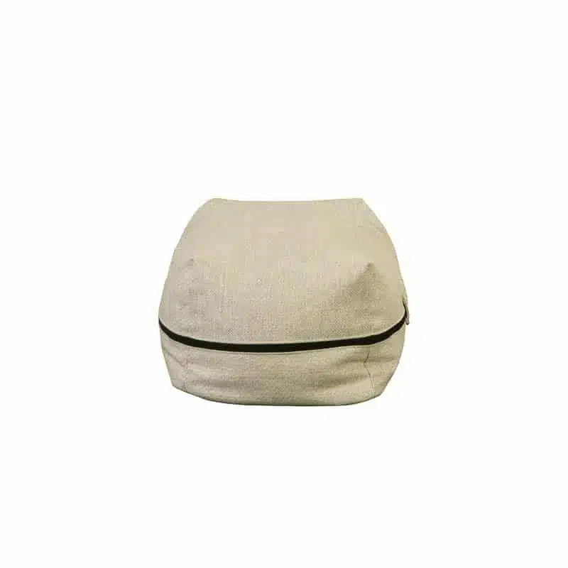 Noosa Outdoor Ottoman - Ivory.