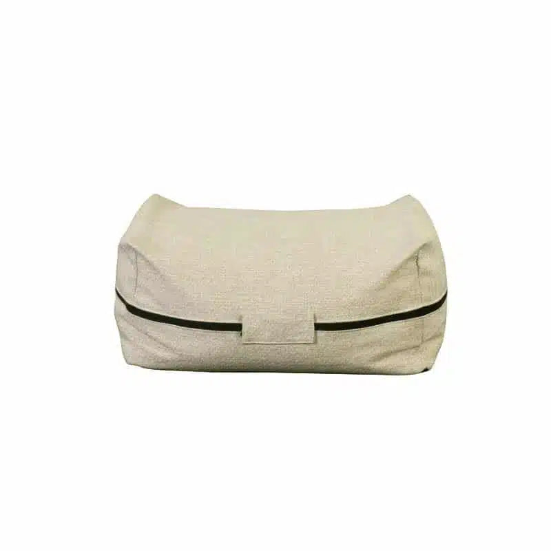Noosa Outdoor Ottoman - Ivory.