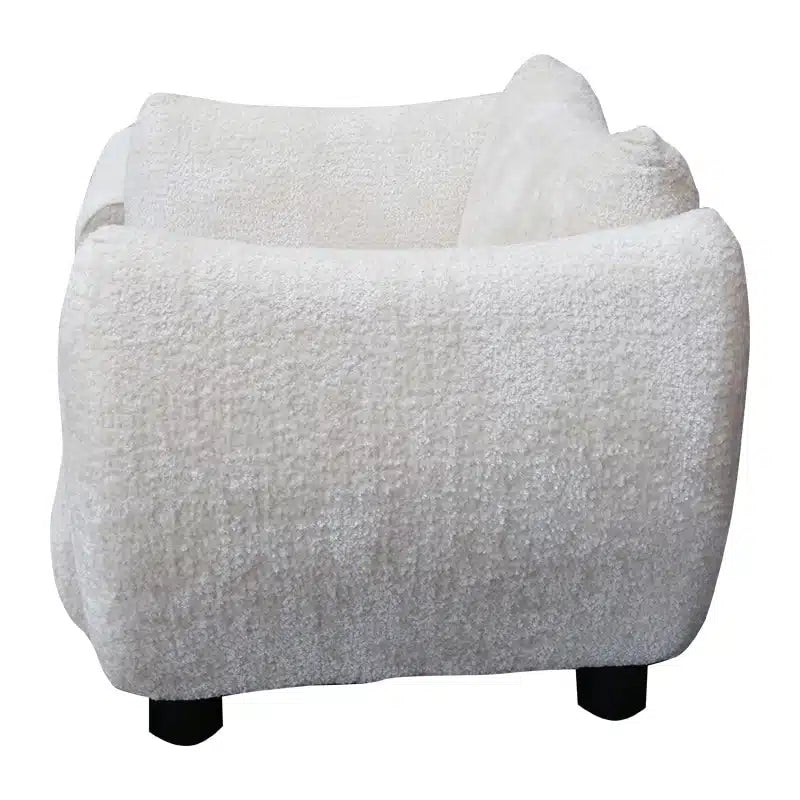 Maui Armchair - Ivory Chenille
