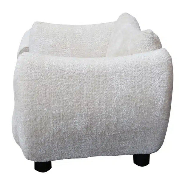 Maui Armchair - Ivory Chenille