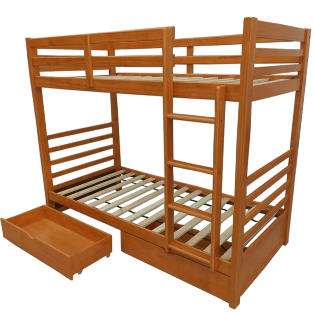 Wooden (S+S) Warm Honey with 2 Bottom Drws