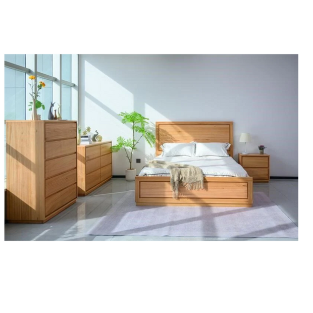 Della Queen Bedframe with Drawers
