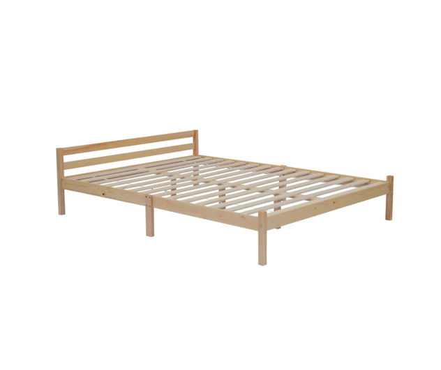 Miami Bedframe – Natural Wood.
