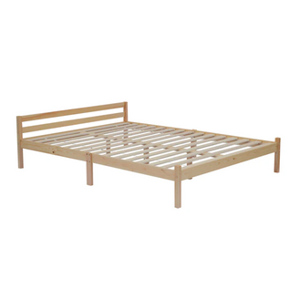 Miami Bedframe – Natural Wood.