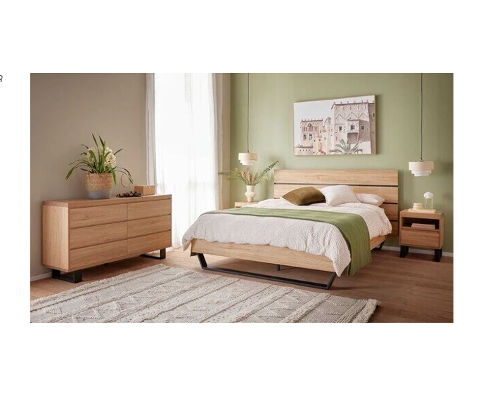 Bright Queen Bed