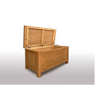 Richmond Oak Blanket Box