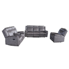 Captain 3+2+1 Recliner Lounge Suite Grey