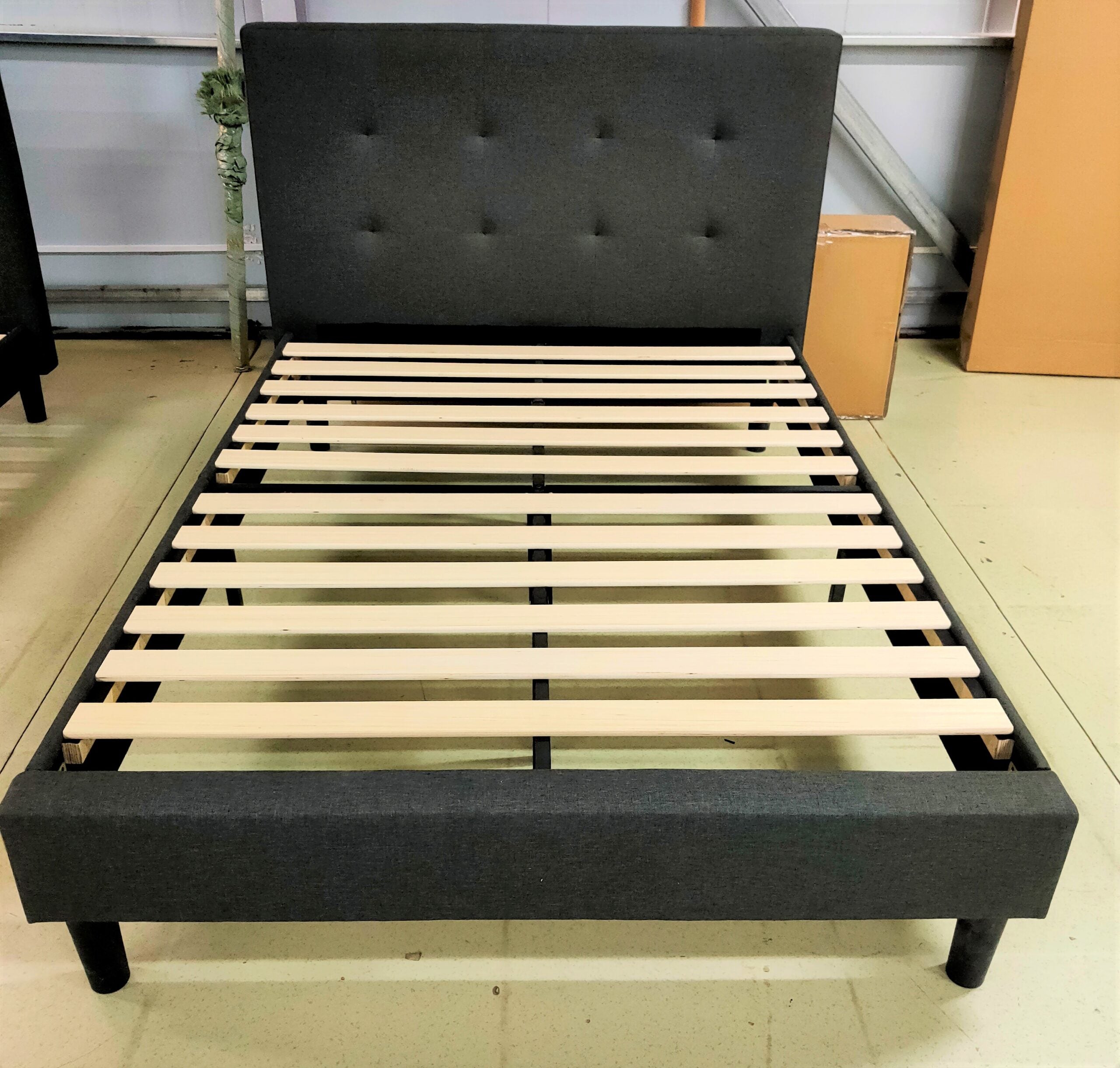 Shirley Fabric Basic Bedframe